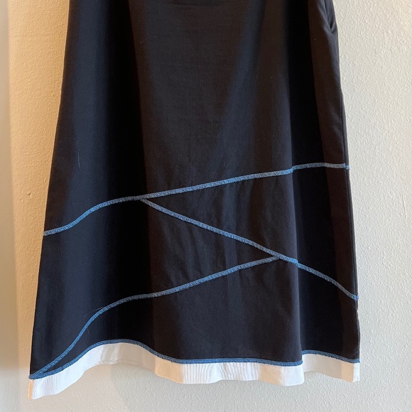 Neesh by DAR lightweight A-line black skirt.  Size L. - Picture 3 of 6